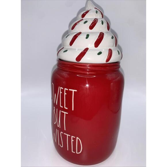 Rae Dunn Sweet But Twisted Christmas Canister - Picture 4 of 9